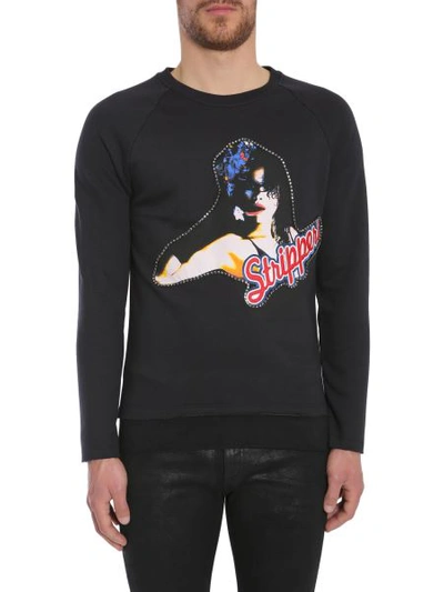 Shop N°21 Round Collar Sweatshirt In Black