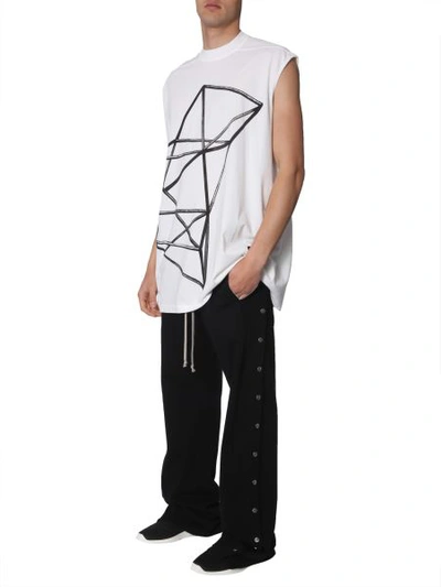 Shop Rick Owens Drkshdw Tarp Top In White