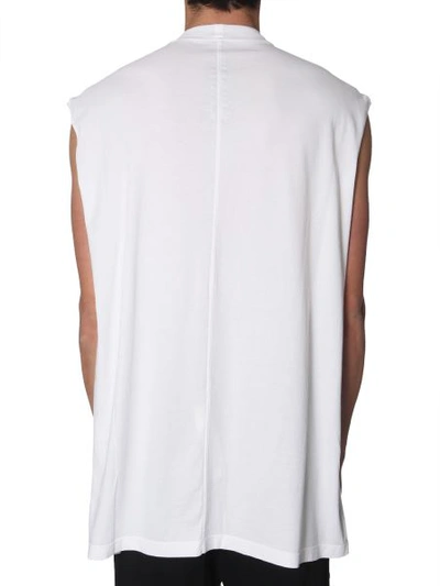 Shop Rick Owens Drkshdw Tarp Top In White