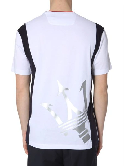 Shop Z Zegna Round Neck T-shirt In White