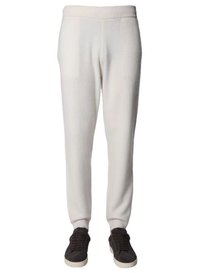 Shop Z Zegna Jogging Trousers In White