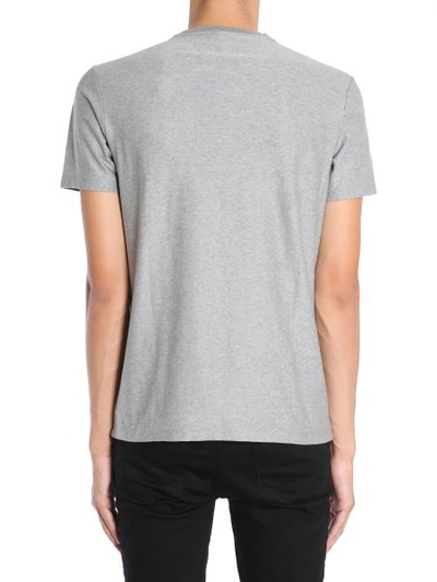 Shop Etro Round Neck T-shirt In Grey