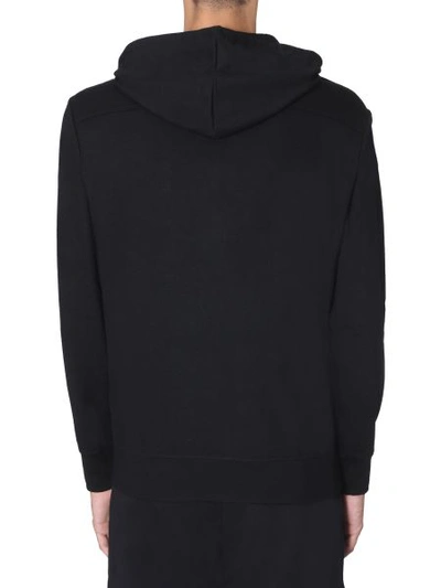 Shop Alexander Mcqueen Hooded Sweatshirt In Black