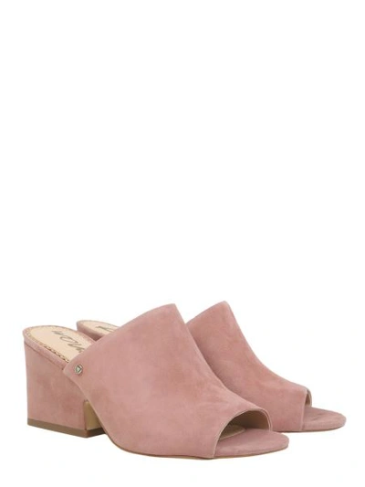 Shop Sam Edelman Rheta Mules Sandals In Pink