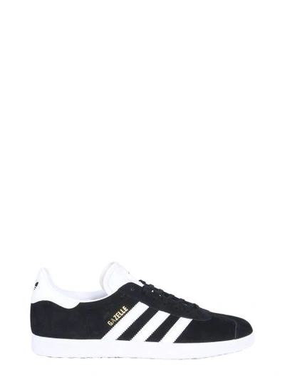 Shop Adidas Originals Gazzelle Sneakers In Black
