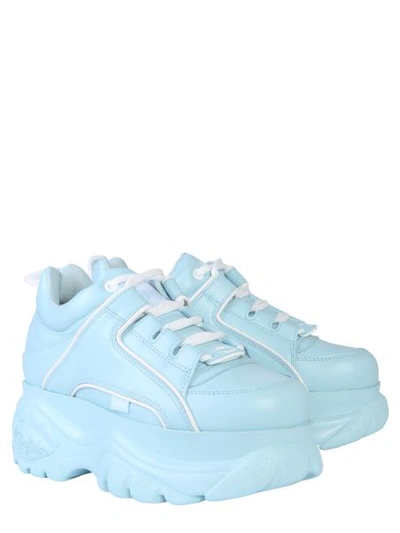 Shop Buffalo London Classic" Low Sneaker In Baby Blue