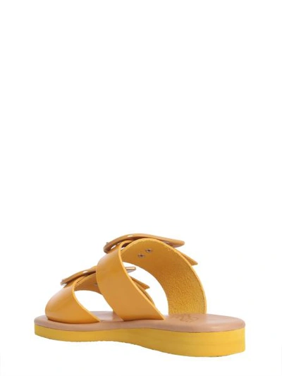 Shop Ancient Greek Sandals Iaso Sandals In Yellow