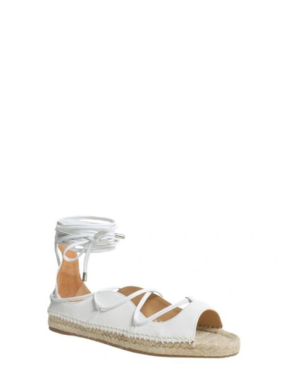 Shop Dsquared2 Riri Flat Espadrilles In White