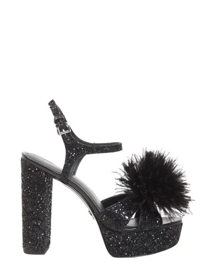 Shop Michael Michael Kors Fara Platforms In Black