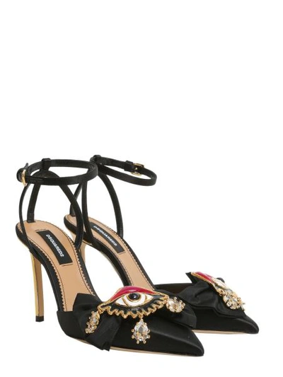 Shop Dsquared2 Treasures Pumps In Black