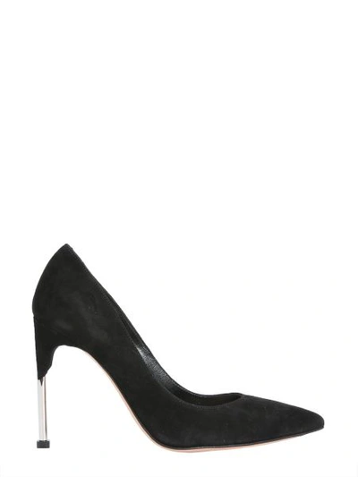 Shop Alexander Mcqueen Suede Pumps In Black