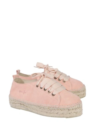 Shop Manebi Platform Sneakers In Pink