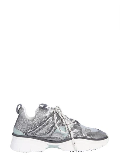 Shop Isabel Marant Étoile Sneaker Kindsay In Silver