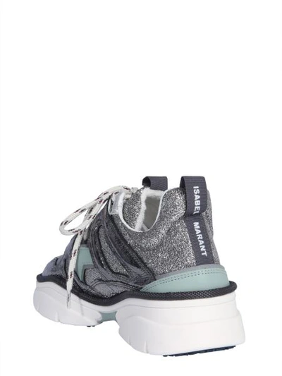 Shop Isabel Marant Étoile Sneaker Kindsay In Silver