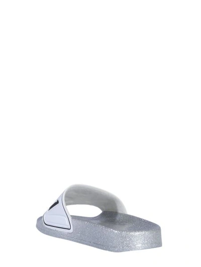 Shop N°21 Slide Sandals In White