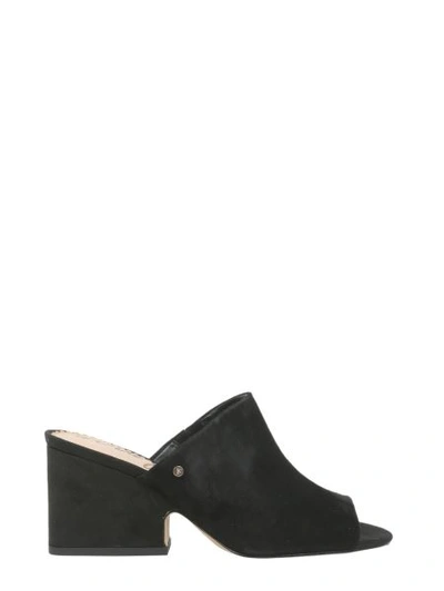 Shop Sam Edelman Rheta Mules Sandals In Black