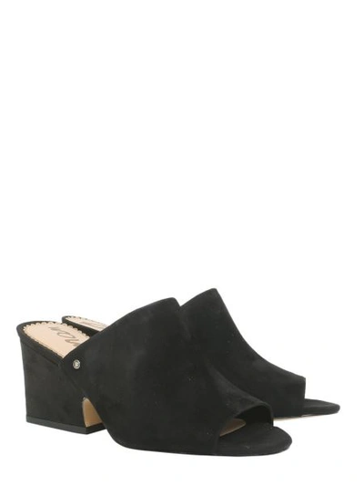 Shop Sam Edelman Rheta Mules Sandals In Black
