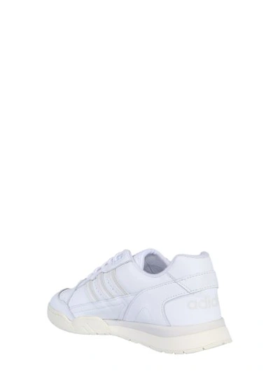 Shop Adidas Originals A.r. Trainer Sneakers In White
