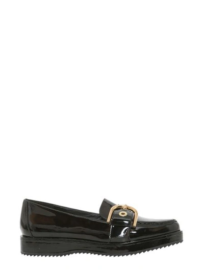 Shop Michael Michael Kors Cooper Loafers In Black