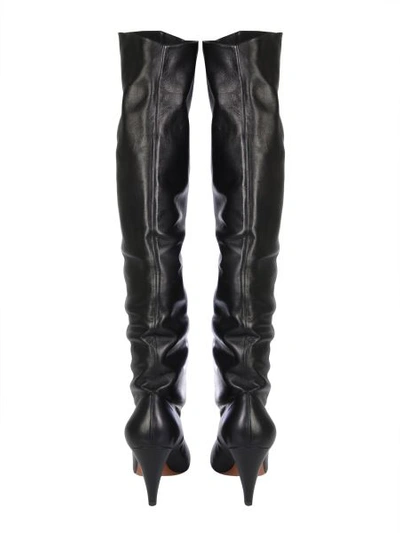 Shop Givenchy Nappa Boots In Black