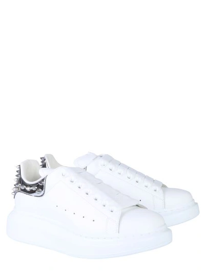 Shop Alexander Mcqueen Oversize Sneakers In White