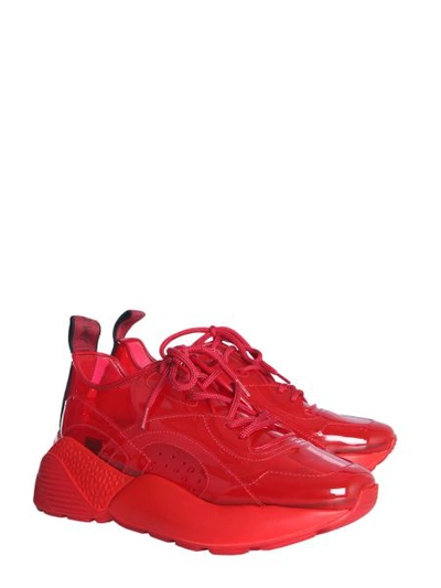 Shop Stella Mccartney Eclypse Sneakers In Red