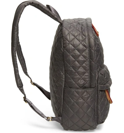 Shop Mz Wallace City Backpack In Magnet Grey