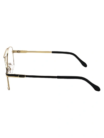 Shop Cazal Eyewear In Black Gold