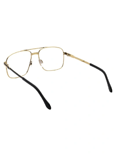 Shop Cazal Eyewear In Black Gold