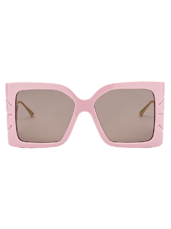 Gucci Sunglasses In Pink Pink Brown | ModeSens