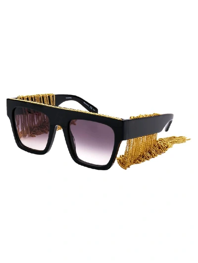 Shop Stella Mccartney Sunglasses In Black Black Grey