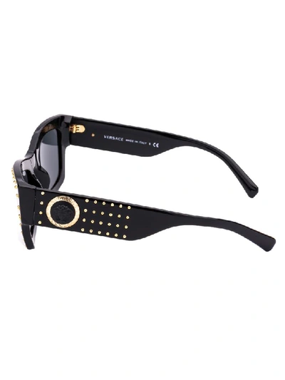 Shop Versace Sunglasses In Black