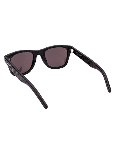 Shop Saint Laurent Sunglasses In Black Black Grey