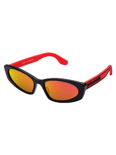 Shop Marc Jacobs Sunglasses In Auz Red