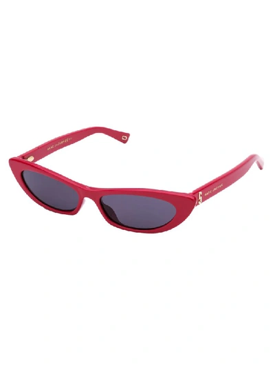 Shop Marc Jacobs Sunglasses In Air Red