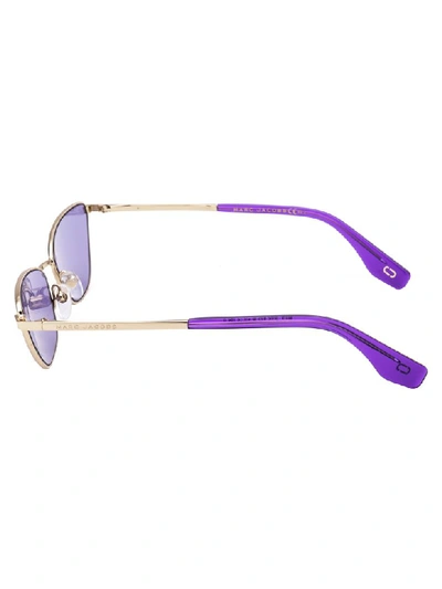 Shop Marc Jacobs Sunglasses In Vur Violet