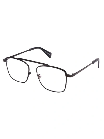 Shop Yohji Yamamoto Eyewear In Durk Gun