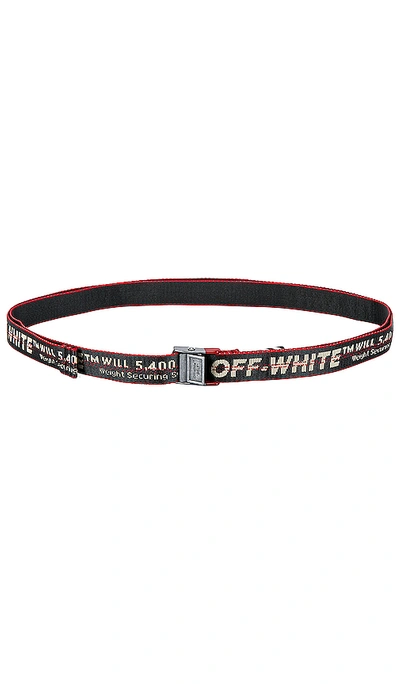 Shop Off-white Mini Industrial Belt In Anthracite