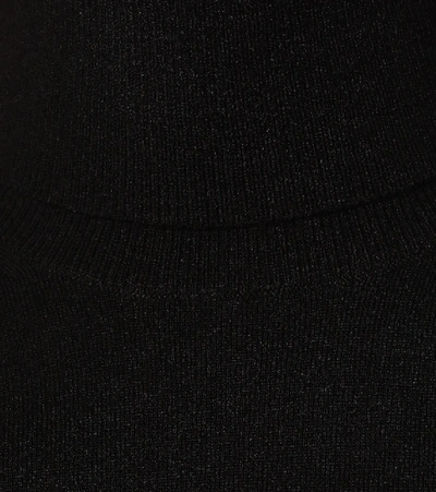 Shop Helmut Lang Wool-blend Sweater Dress In Black