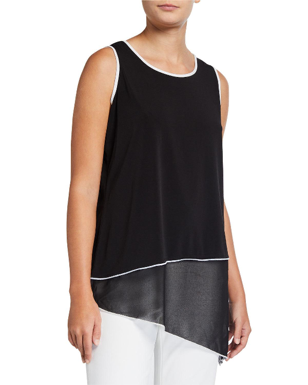 calvin klein sleeveless tops