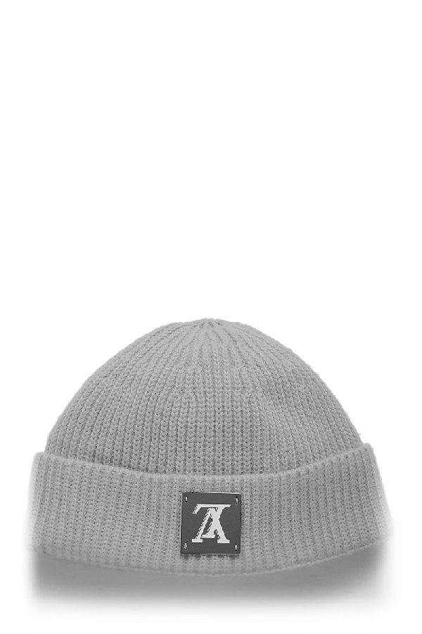 louis vuitton grey beanie