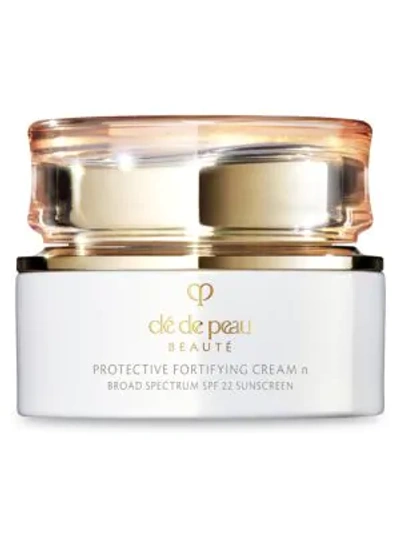 Shop Clé De Peau Beauté Protective Fortifying Cream Broad Spectrum Spf 22 Sunscreen