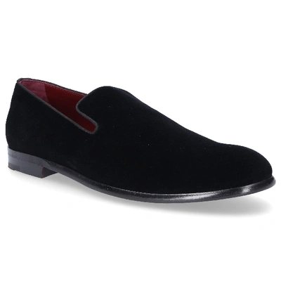 Shop Dolce & Gabbana Slip-on Shoes Milano In Black