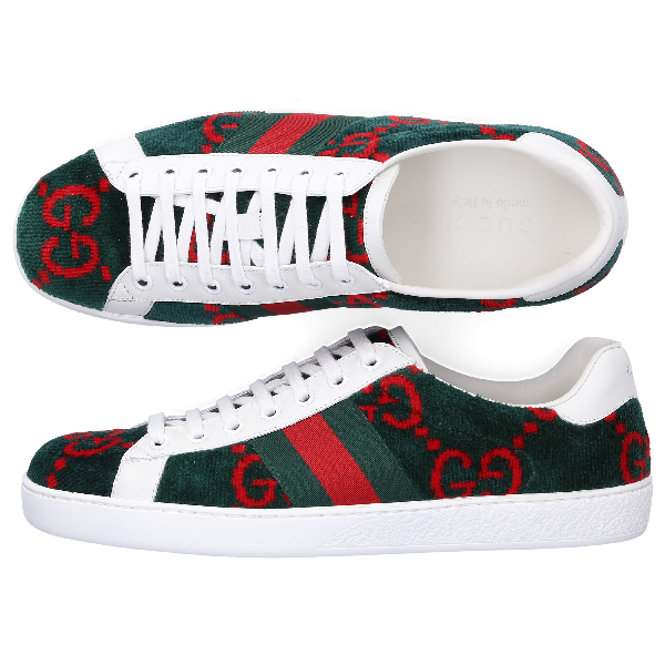gucci terry cloth sneaker