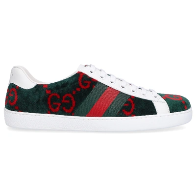 Shop Gucci Sneakers Green Hmm50