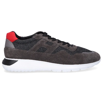 Shop Hogan Low-top Sneakers Interactive 3 Logo Grey Red White