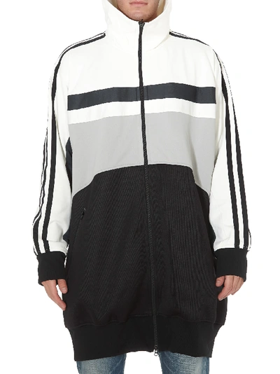 Shop Y-3 Oversize Track Top Jacket In White