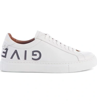 Shop Givenchy Urban Street Logo Sneaker In White/ Black