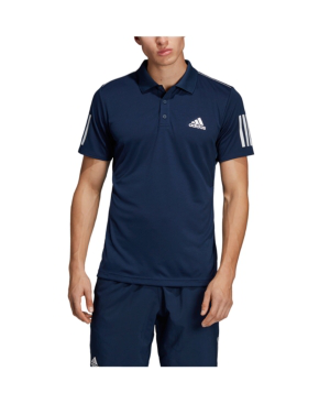 Stripe Tennis Polo Shirt In Navy | ModeSens