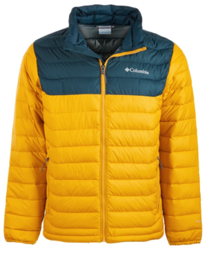 yellow columbia jacket